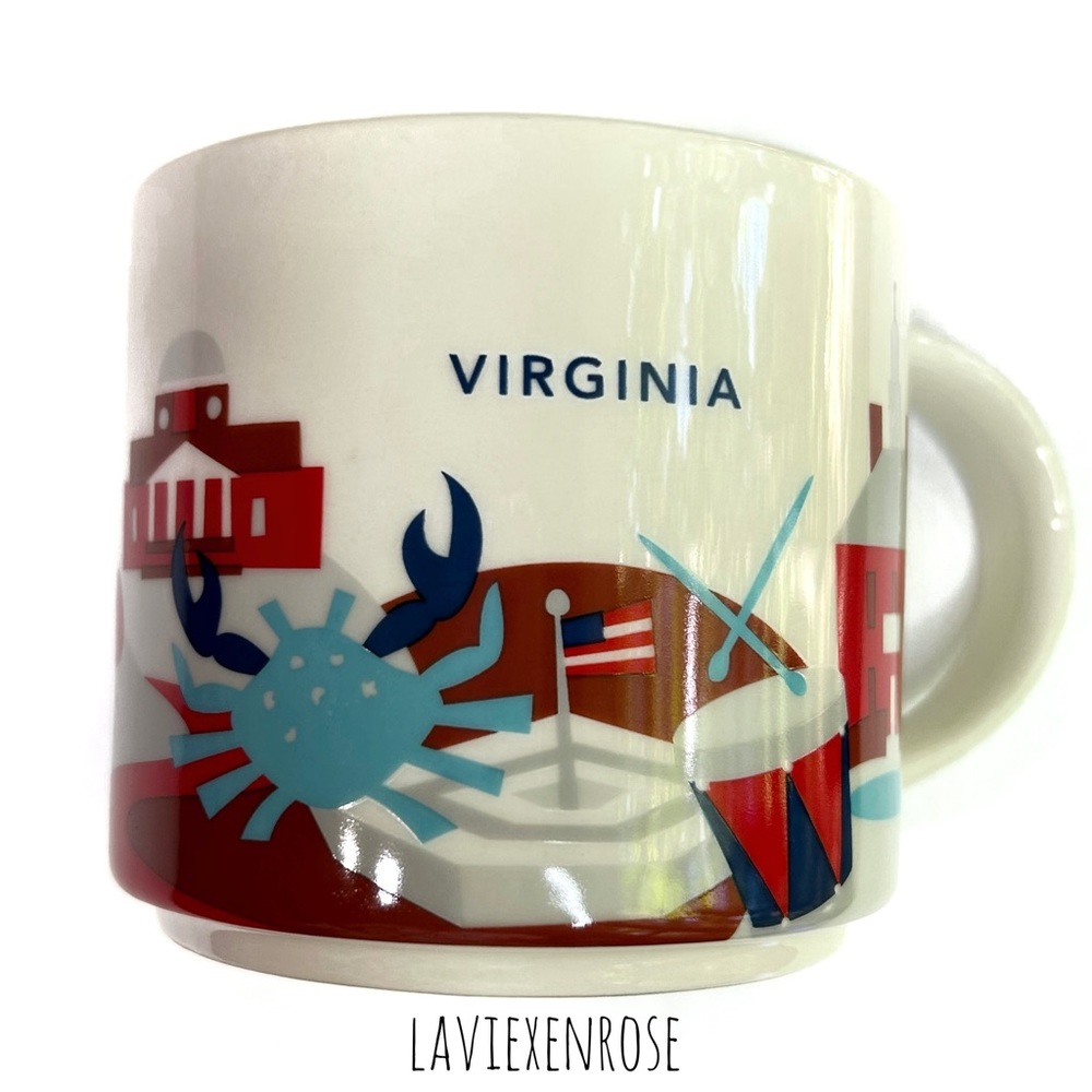 Starbucks Virginia You Are Here Mug